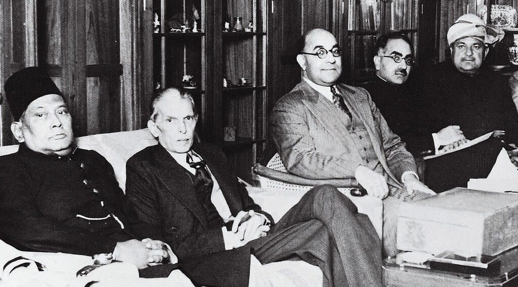 Maulvi Fazlul Haq with Jinnah