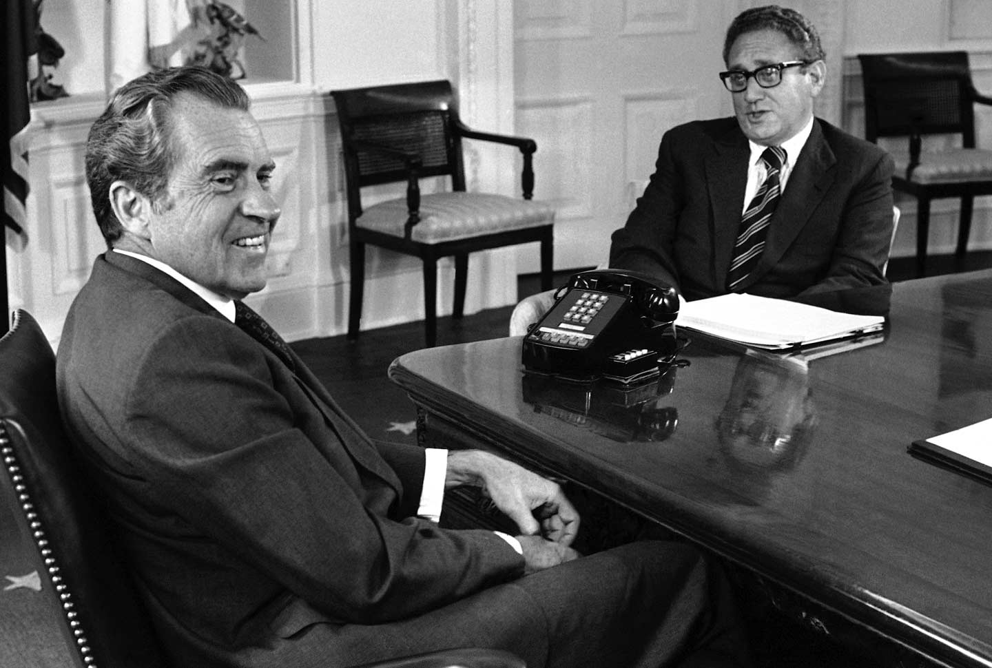 Nixon with Kissinger