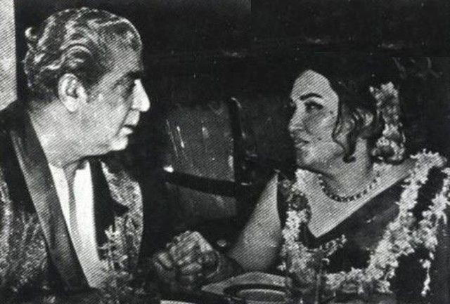Yahya Khan with Noor Jahan