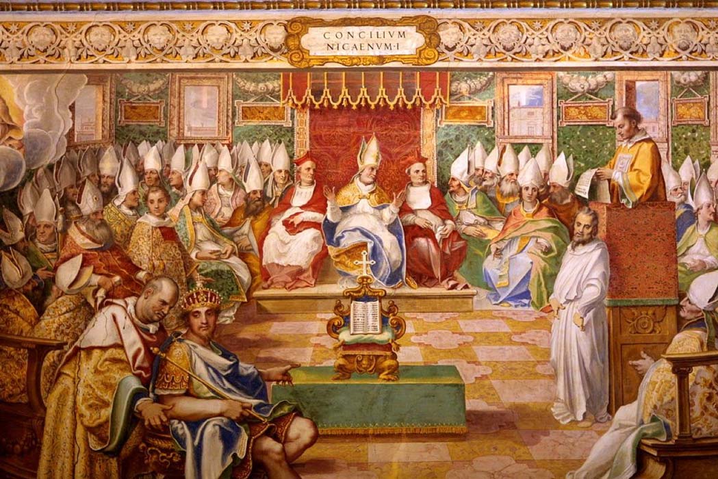 First Council of Nicaea in 325