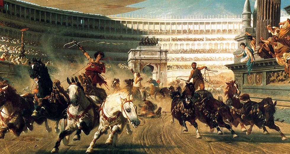 Chariat Racing in the Hippodrome