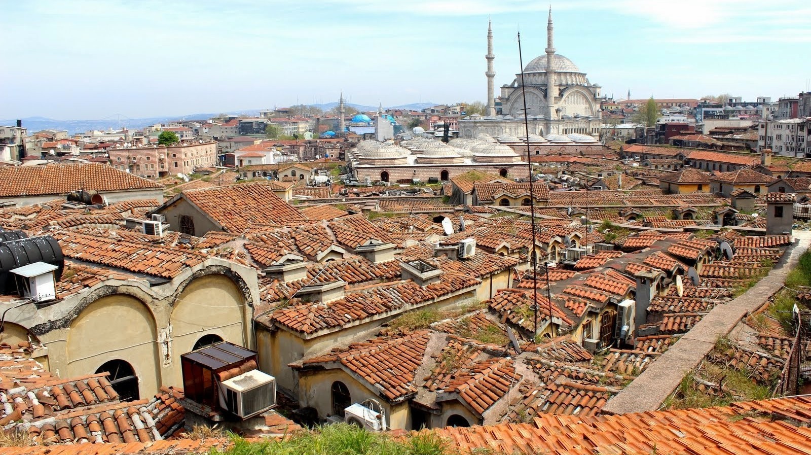 Roof of Istanbul Grand Bazaar