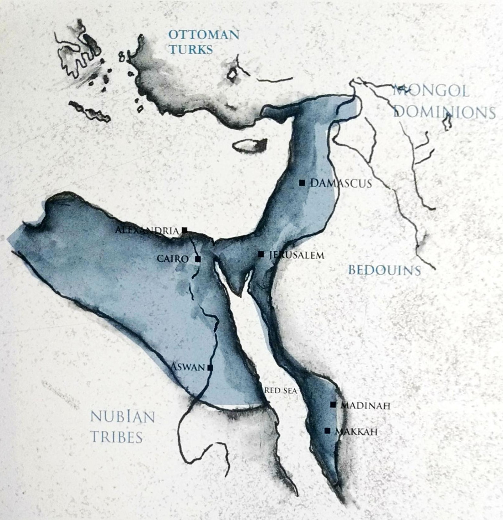 Mamluk Empire Map