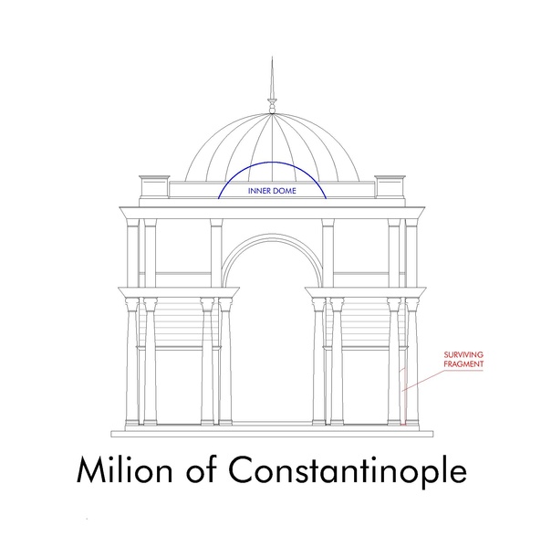 Reconstruction of Milion of Constantinople