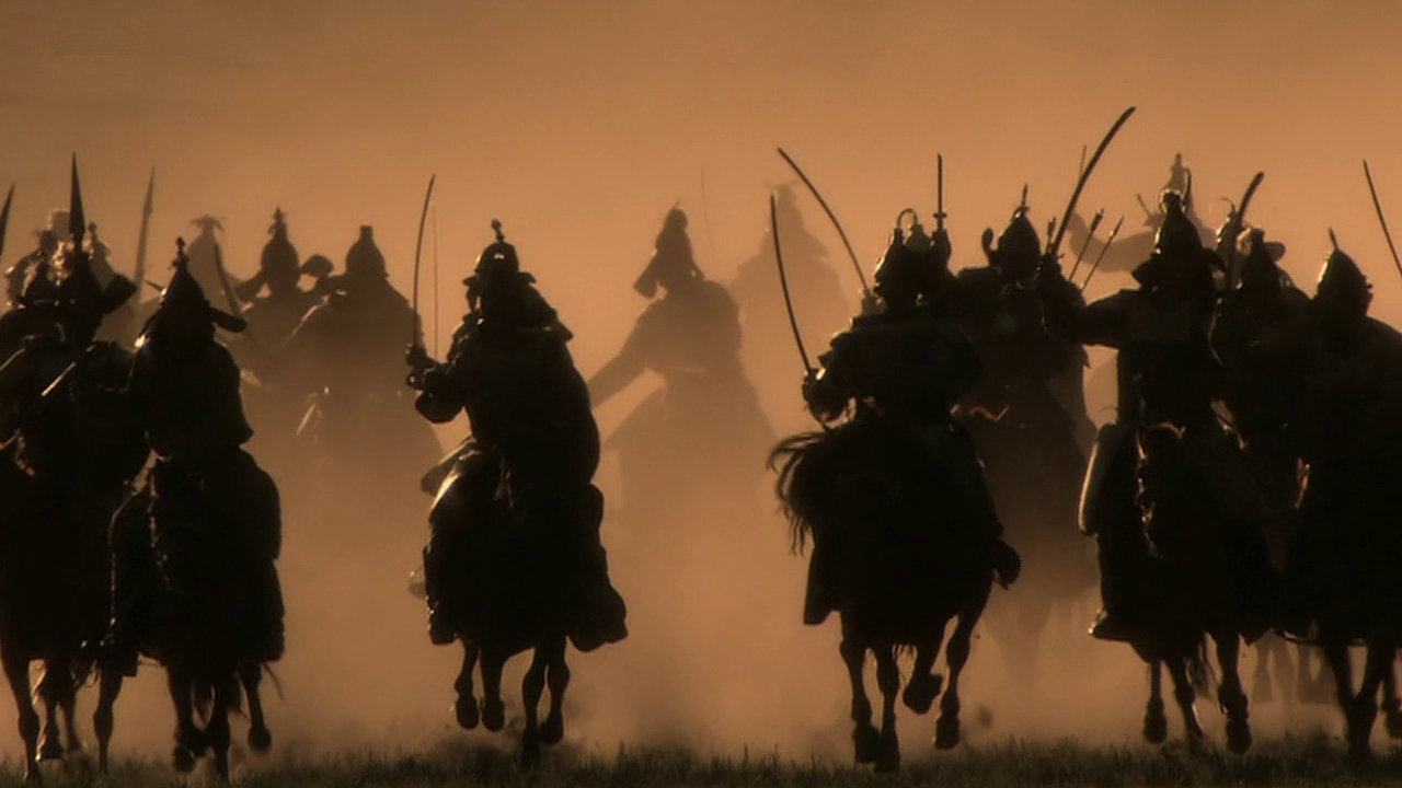 Attack of Mongol Army