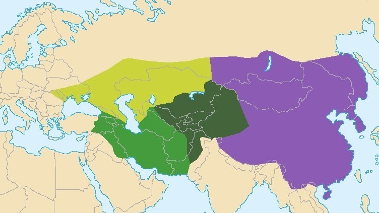 Mongol Empire in 1294