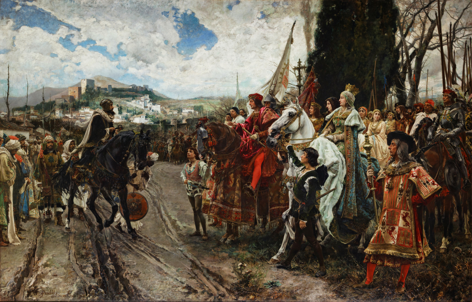 Surrender of Granada in 1492