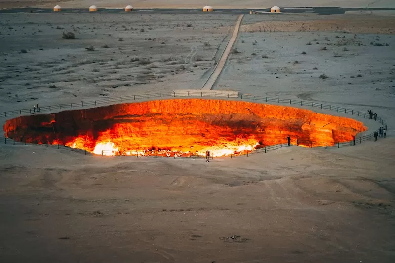 Gas Crater in Turkmenistan