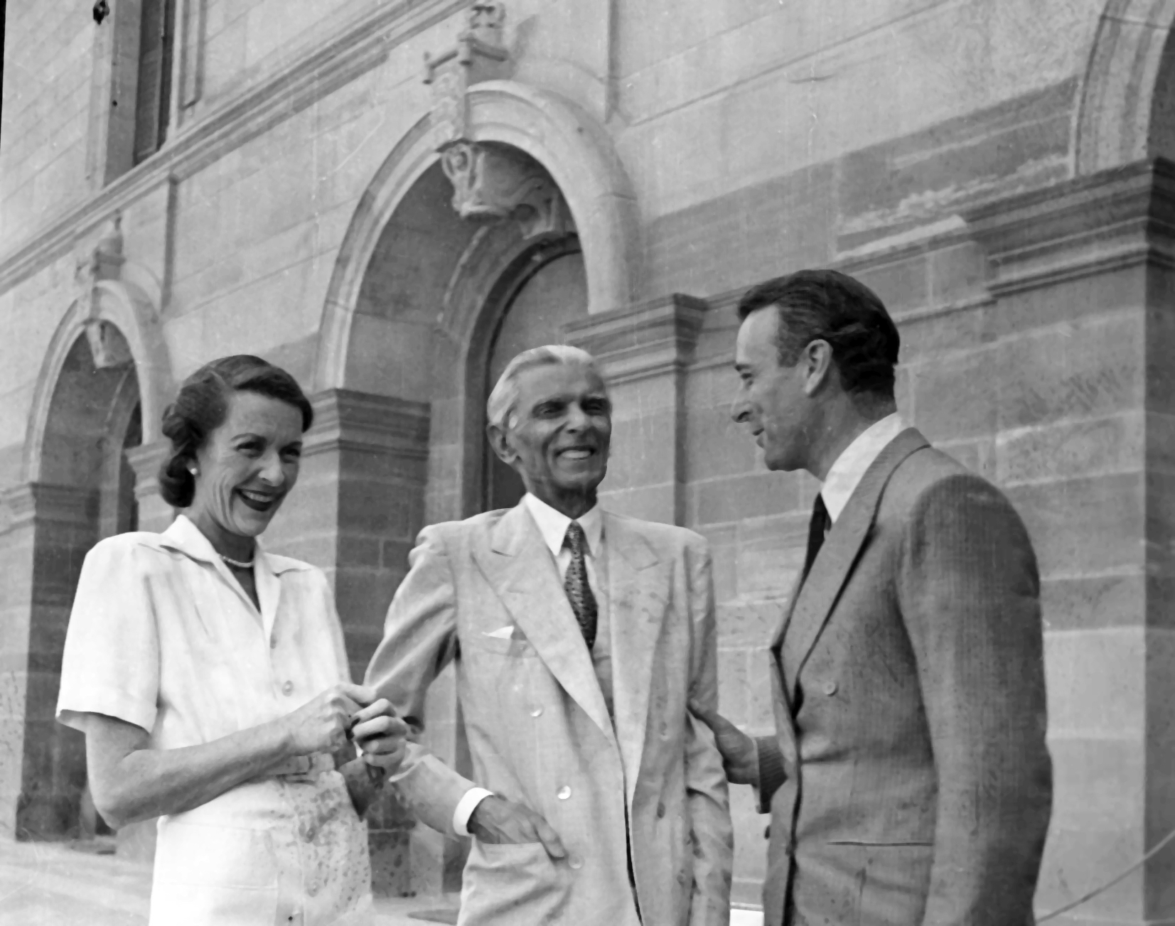 Jinnah with Mountbattens