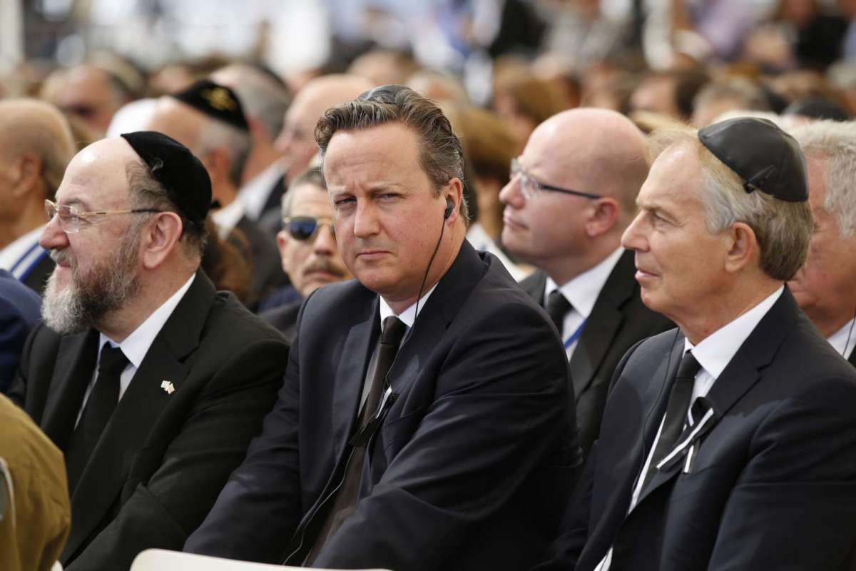 British Prime Ministers at the Funeral