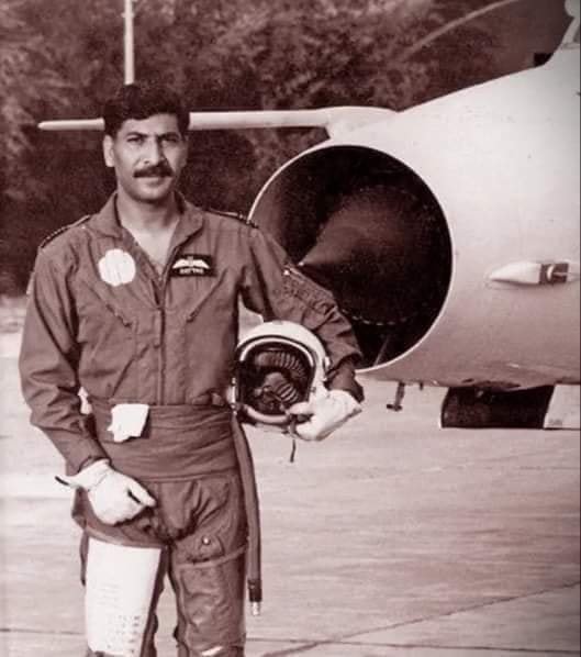 Young Flight Lieutenant Sattar Alvi
