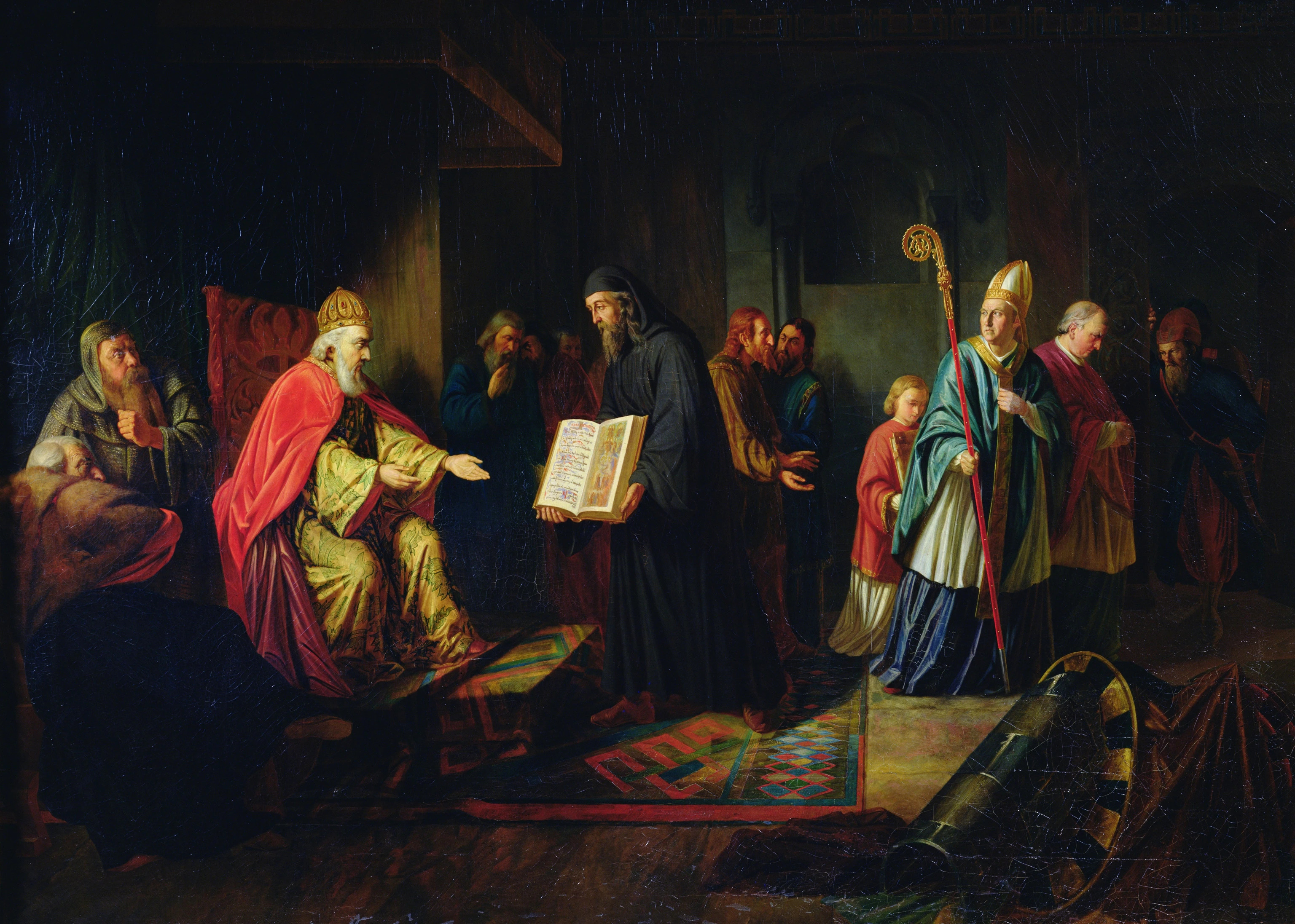 Vladimir - Ruler of Kyivan Rus choosing Orthodox Christianity in 988